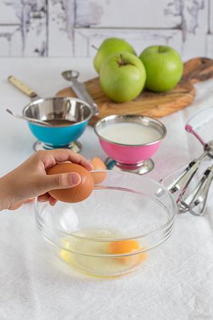 Elaboracion flan de huevo casero 1