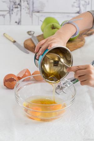 Elaboracion flan de huevo casero 2