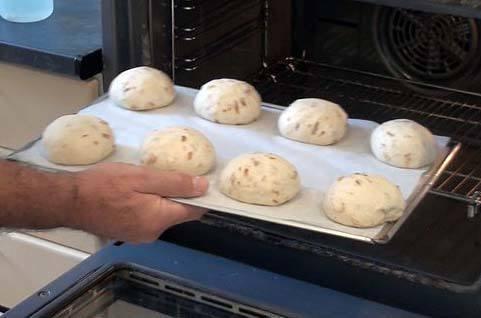 Panecillos al horno