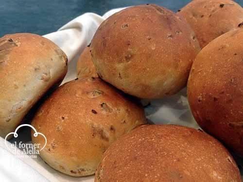 Bollos con cebolla crujiente