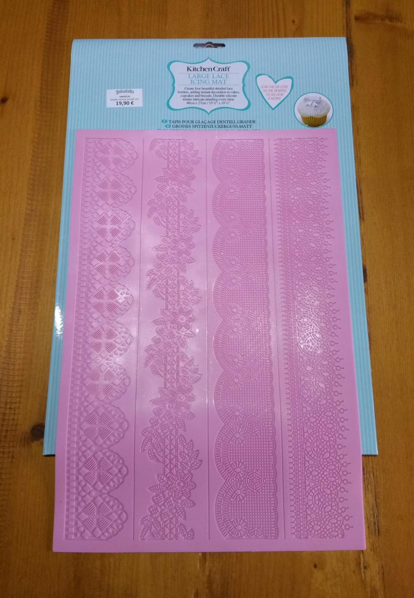 Plantilla de encaje de azúcar