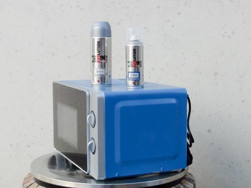 Pintyplus en Creativa Valencia microondas