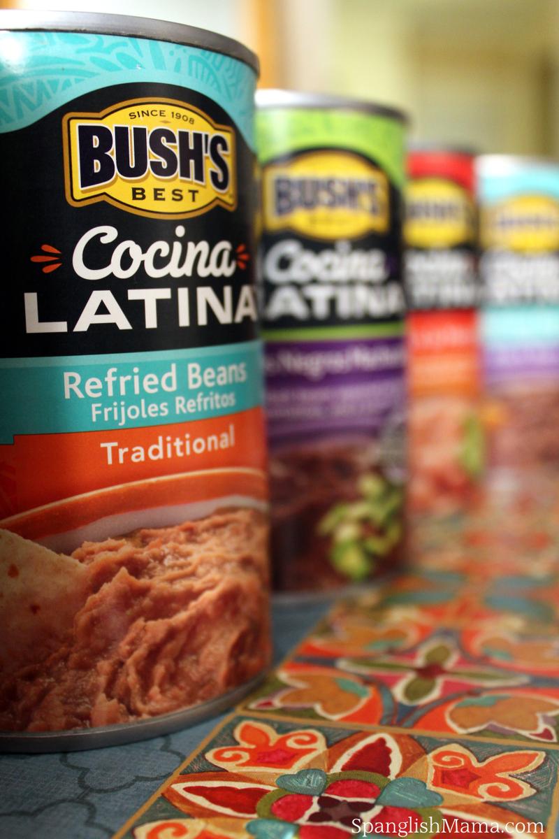 Bushs #CocinaLatinaBeansRefriedBeans