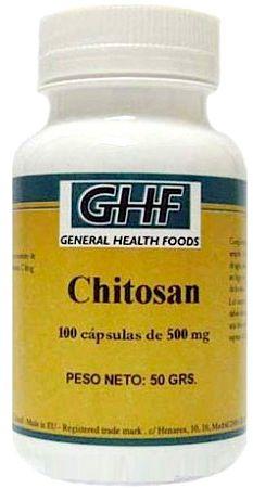 GHF Chitosan 500mg 100 cápsulas