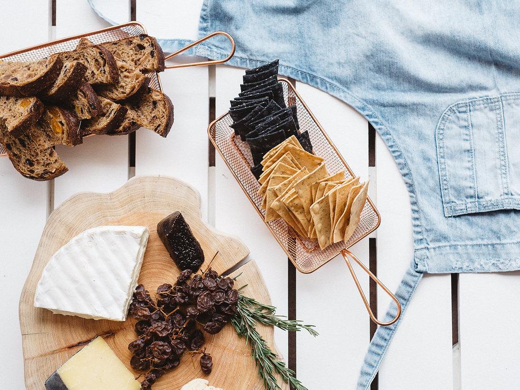 Detalle comida para una fiesta informal