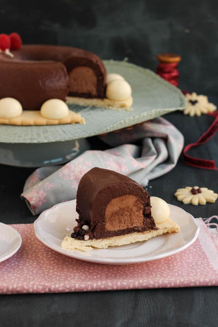 Pintando las nubes ( tarta tres chocolates)