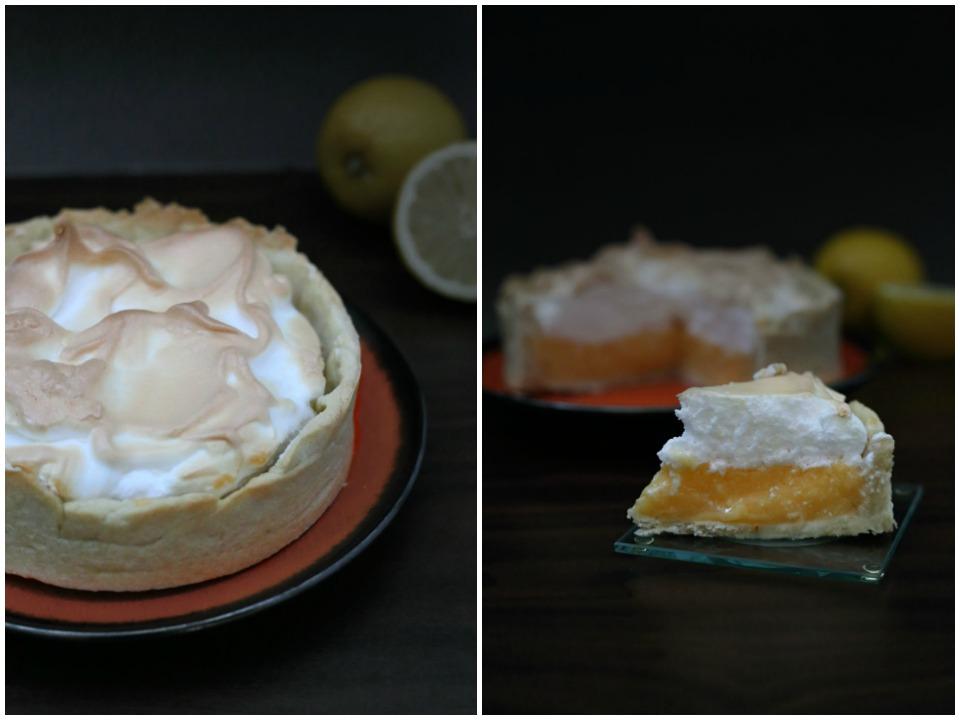 Tarta de limon y merengue