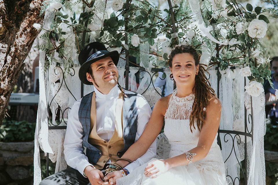 Una boda hippie de Lidia y Andres en All Lovely Party