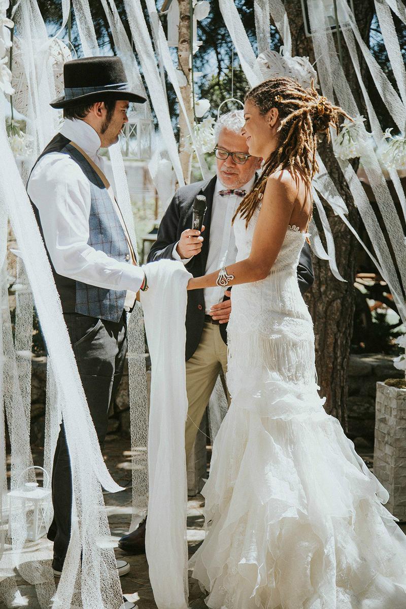 Una boda hippie de Lidia y Andres en All Lovely Party