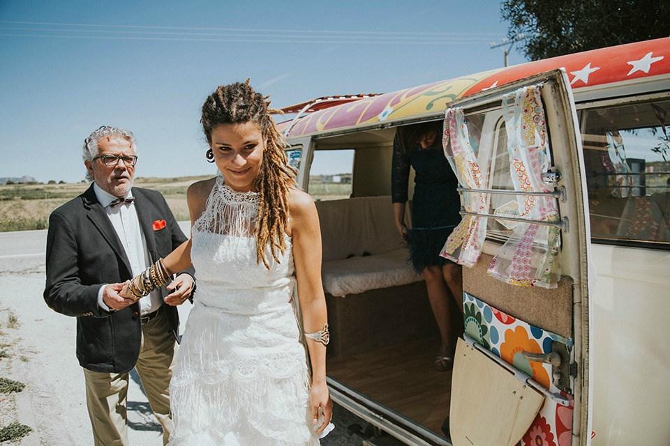Una boda hippie de Lidia y Andres en All Lovely Party