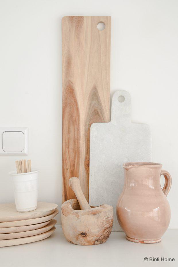 tablas de madera cocina