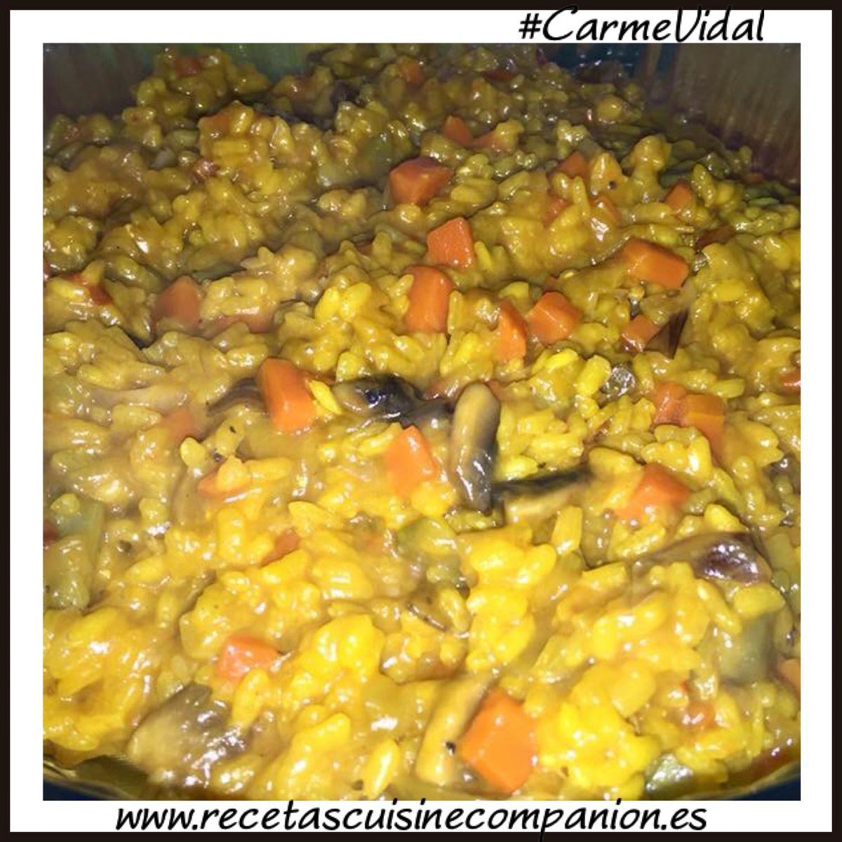 arroz con verduras