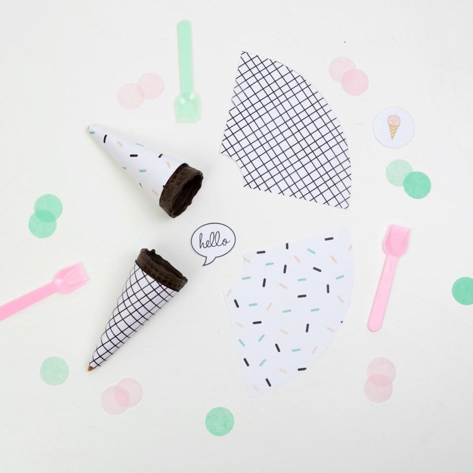 Decoracion de una Ice cream party