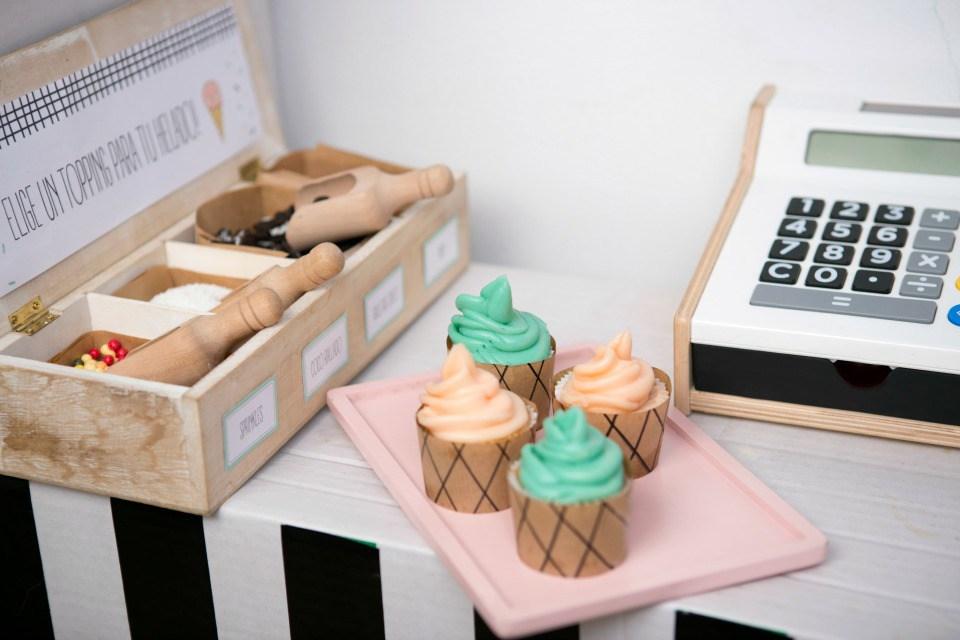 Decoracion de una Ice cream party