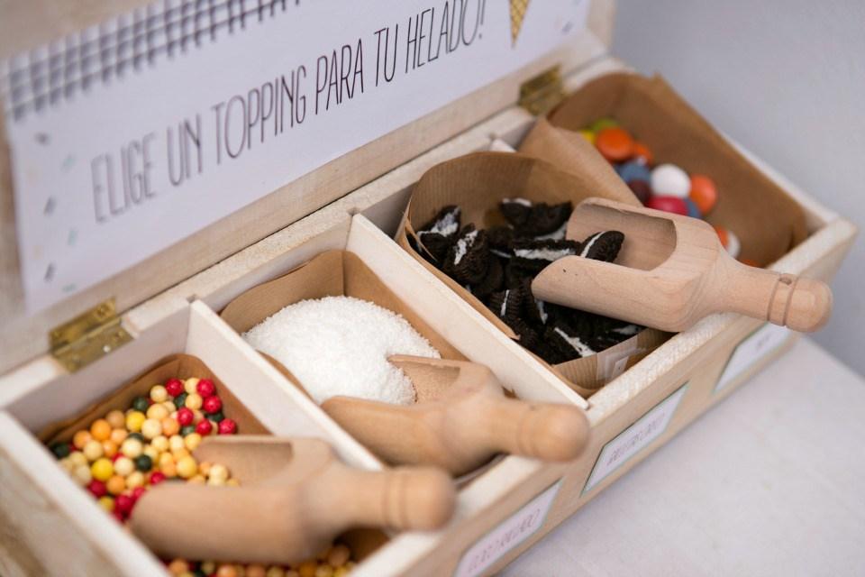 Decoracion de una Ice cream party