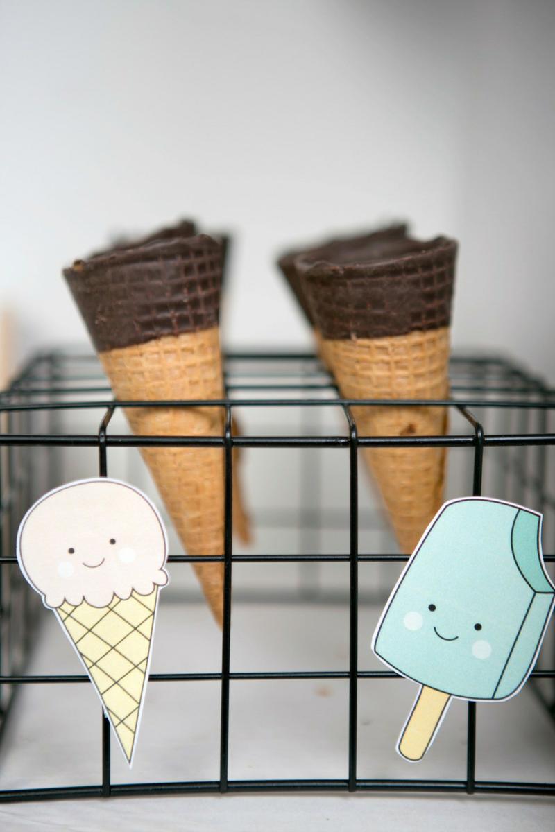 Decoracion de una Ice cream party