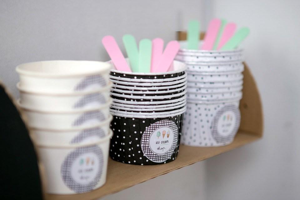 Decoracion de una Ice cream party