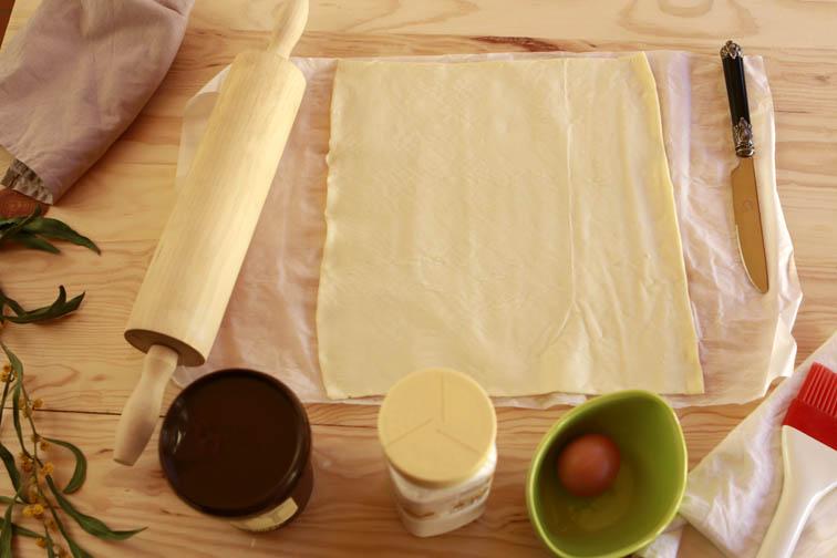 Caracolas de chocolate 1