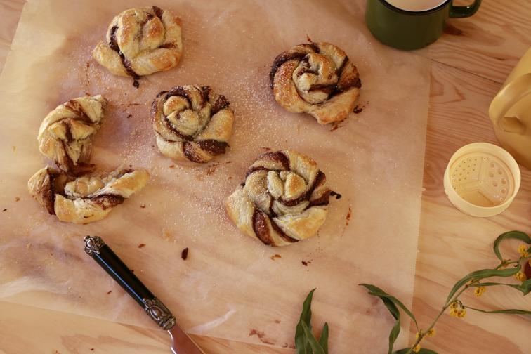 Caracolas de chocolate 9