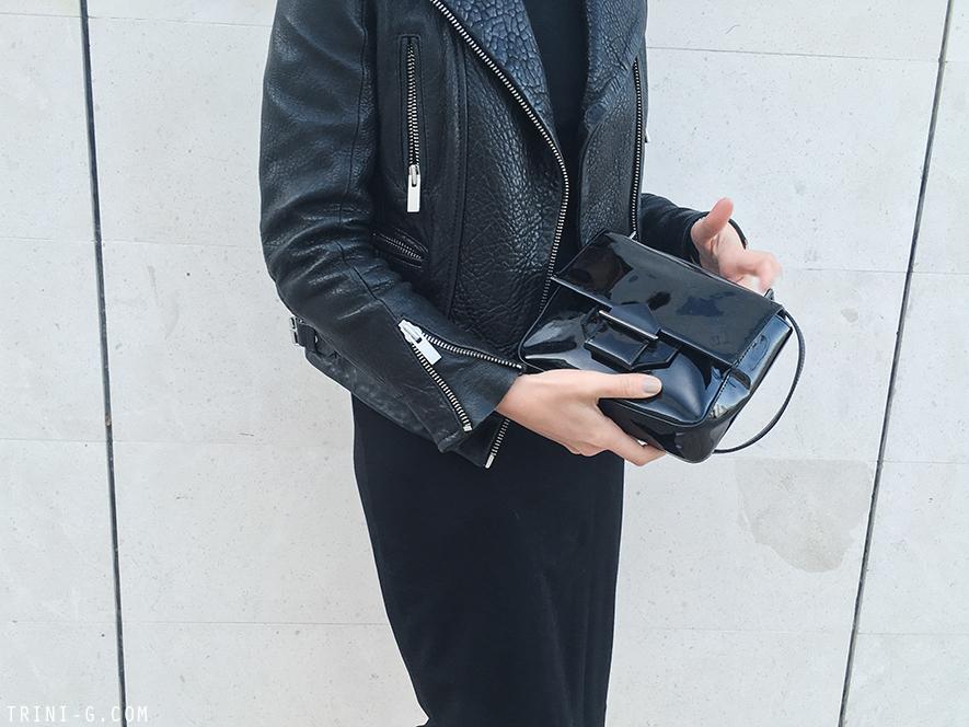 Trini |Gap dress Adidas Stan Smith sneakers Reed Krakoff bag