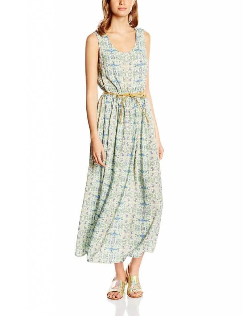 moda hipster para mujer y vestido largo