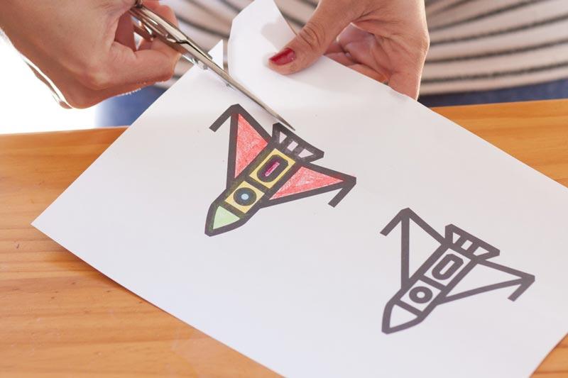 Construimos una nave espacial voladora.