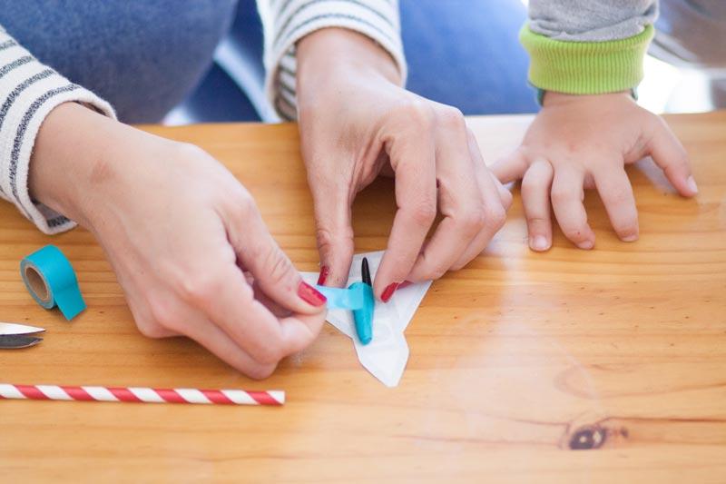 Construimos una naves espacial voladora.