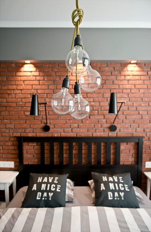 Apartamento con decoración retro y nórdica