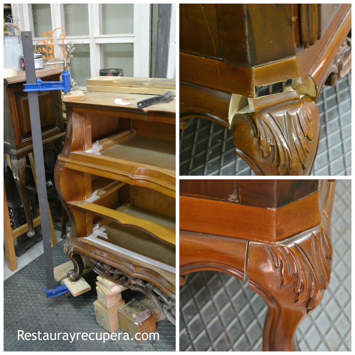 encolado-patas-comoda-restaurayrecupera