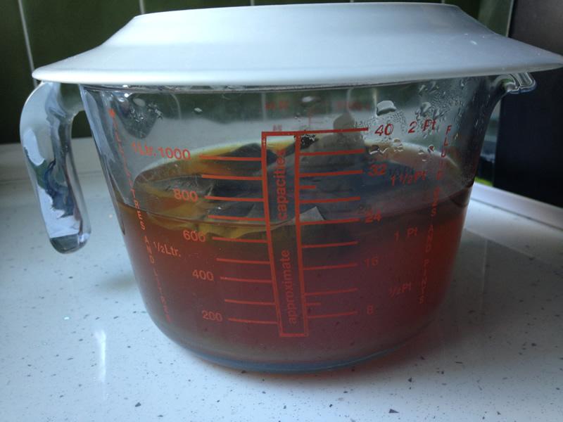 infusion de henna al dia siguiente