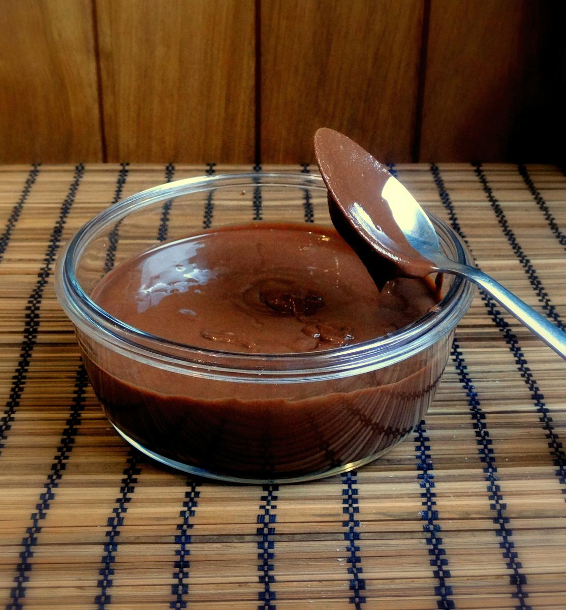 Crema de chocolate sin lácteos (Paleo)
