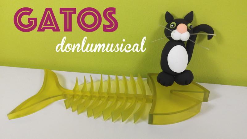 como hacer gato arcilla polimerica