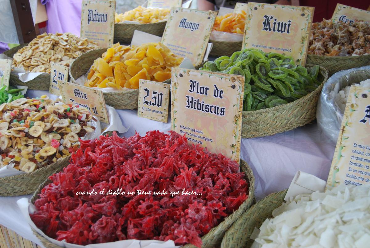 Frutas deshidratadas