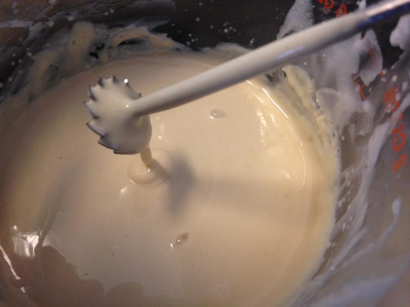 textura de la leche corporal