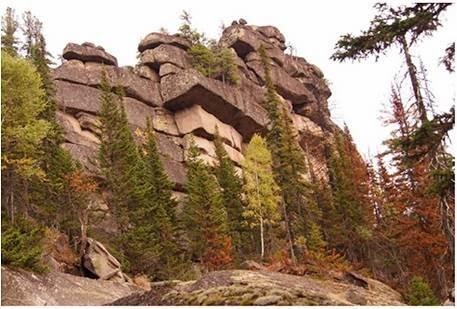 KEMEROVO Las rocas ciclópeas halladas en Shoria, Kemerovo.