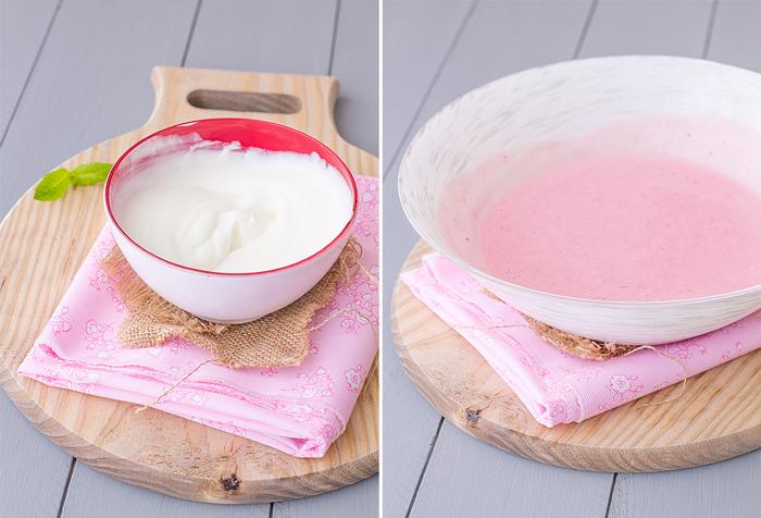 paso a paso espuma de fresas, recetas saludables