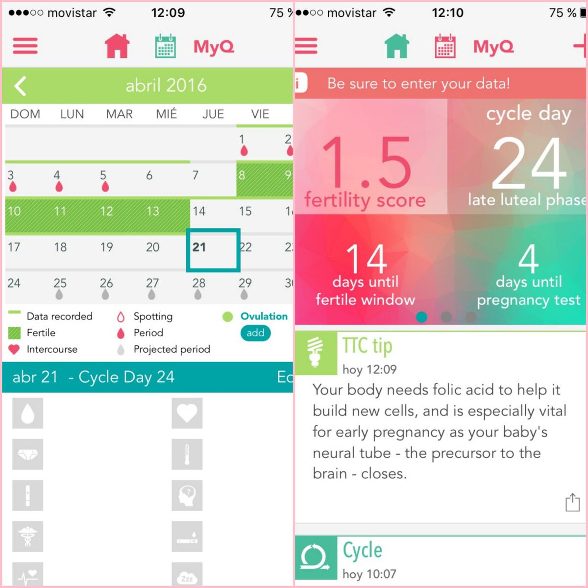 Ovia Fertility - Las mejores apps para quedarte embarazada las mejores apps para conseguir un embarazo y quedarse embarazada