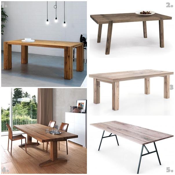 Mesas Madera Ocio Hogar