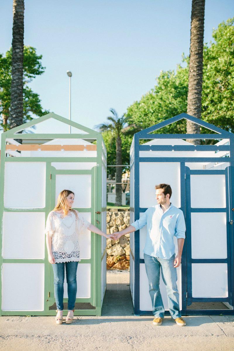 Un preboda en la playa en All Lovely Party