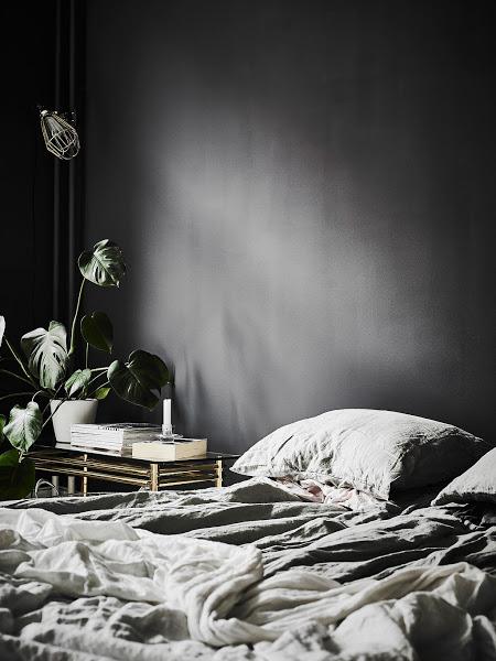 paredes pintadas de negro