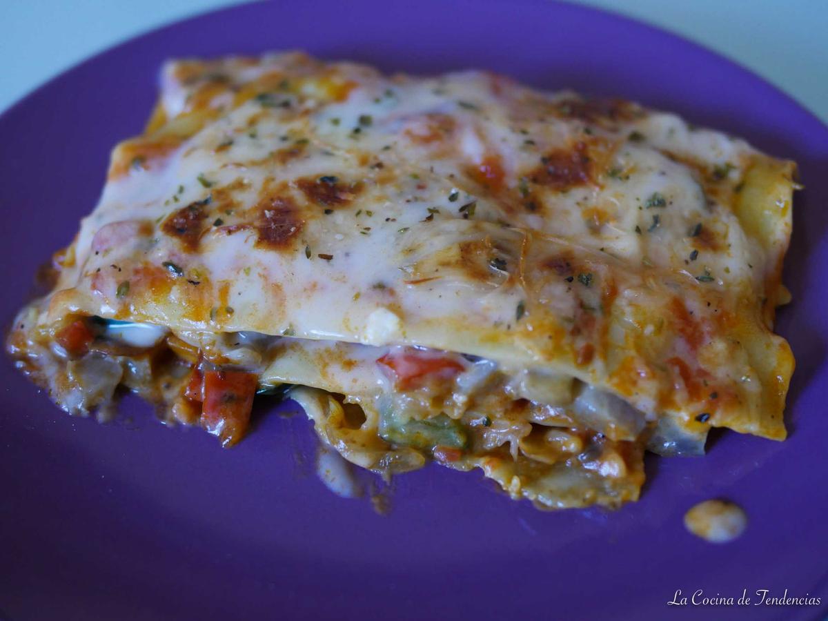lasaña de verduras