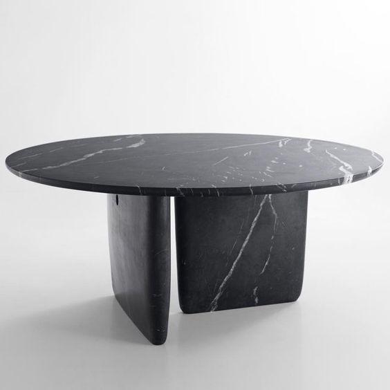Marmol negro, mesa