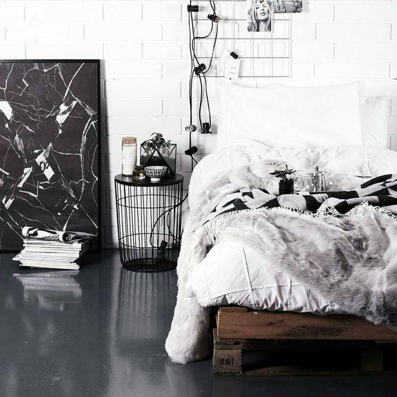 Marmol negro, recamara cuadro decorativo