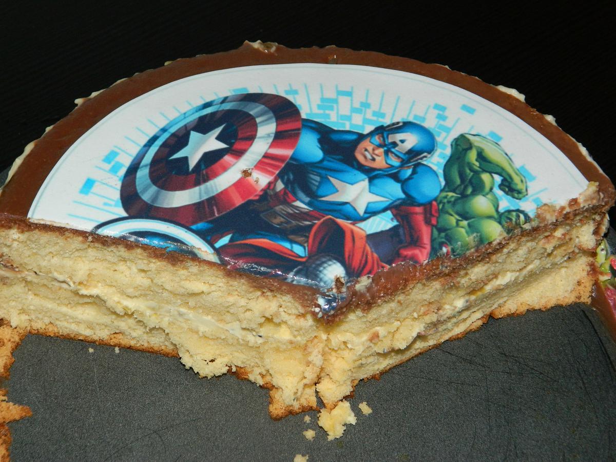 Tartaconchocolateblancoymermeladadekiwi