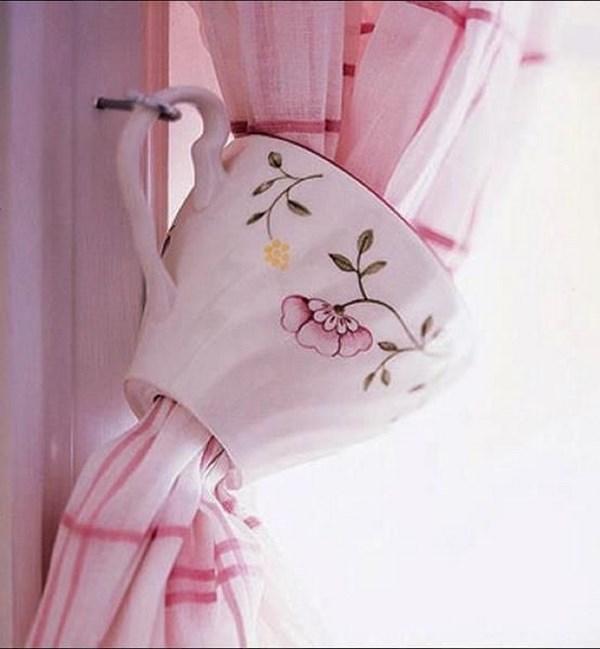 creativas cortinas para cocina