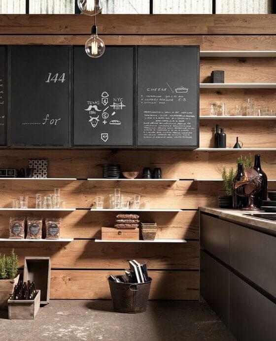 decoracion de cocina estilo pizarra