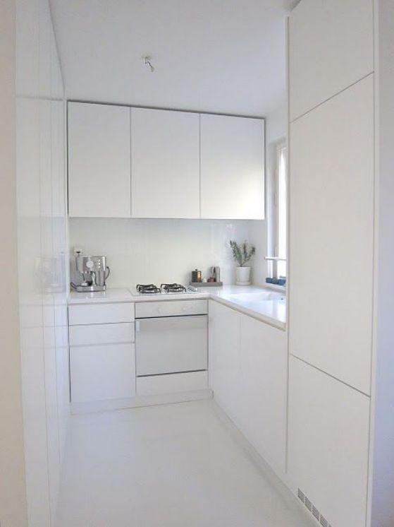 cocina limpia minimalista