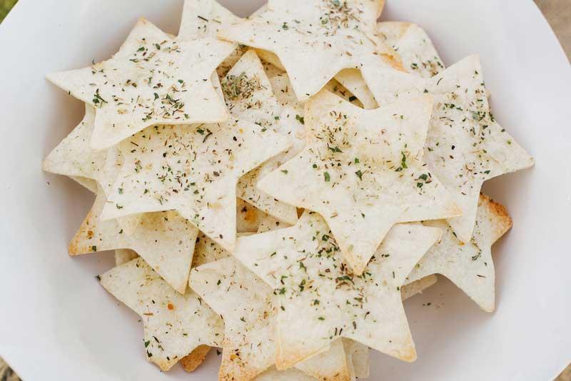 Comida para fiestas infantiles.