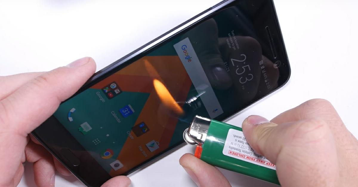 htc 10 test de resistencia 2