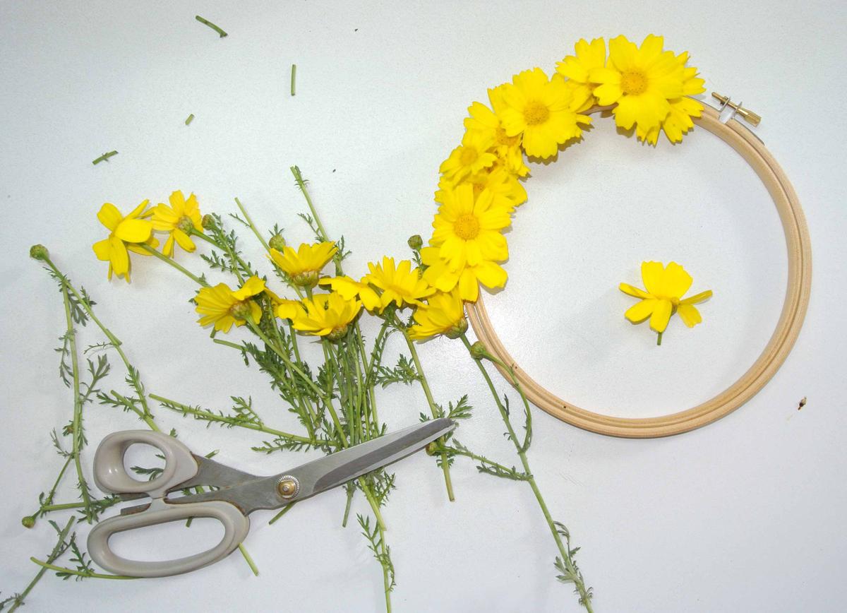 Preceso centro floral